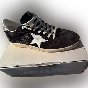 Mens Golden Goose ball star black size 44